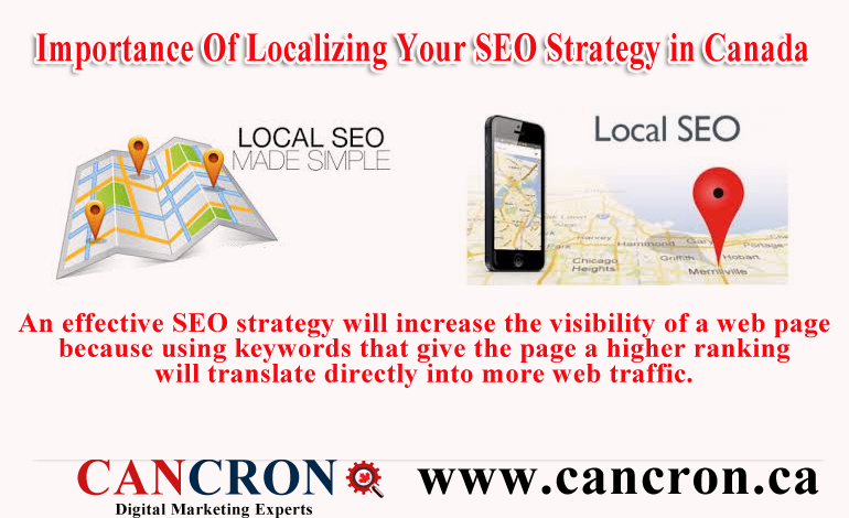 Importance Of Localizing Your SEO Strategy in Canada